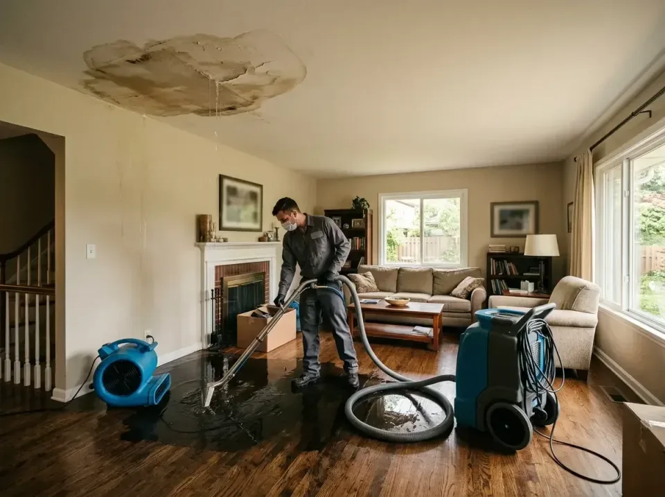attic-pipe-burst-ceiling-drip-008 — frequently asked questions, Water Damage Restoration & Carpet Care in Lake Tapps, WA